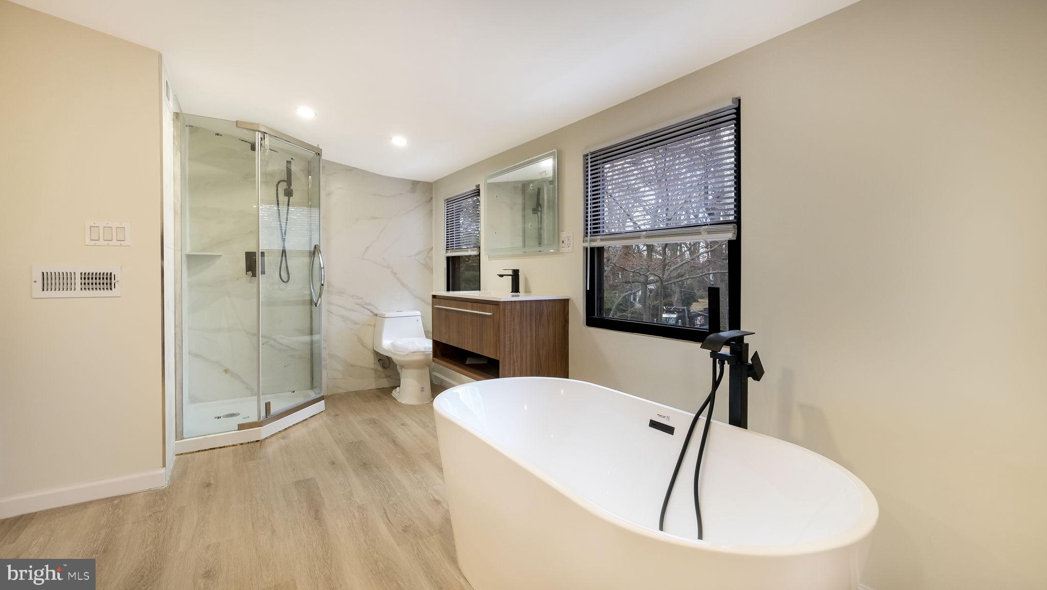 1617 Church Road Wyncote, PA 19095 - Photo 27 of 39 Sleek modern bathroom oasis.
