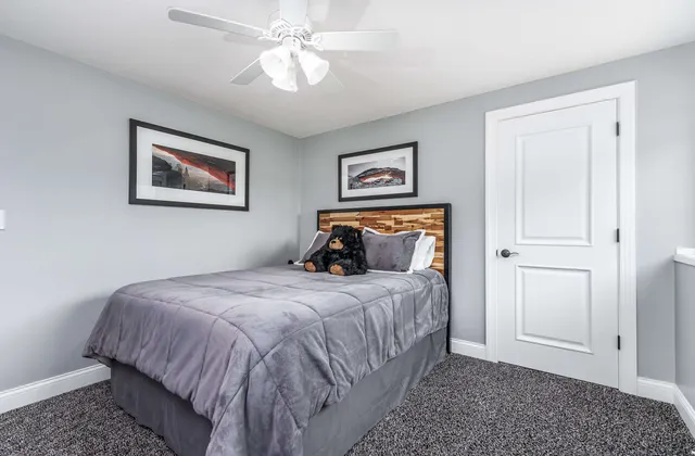 a view of swimming pool with an outdoor space and seating area