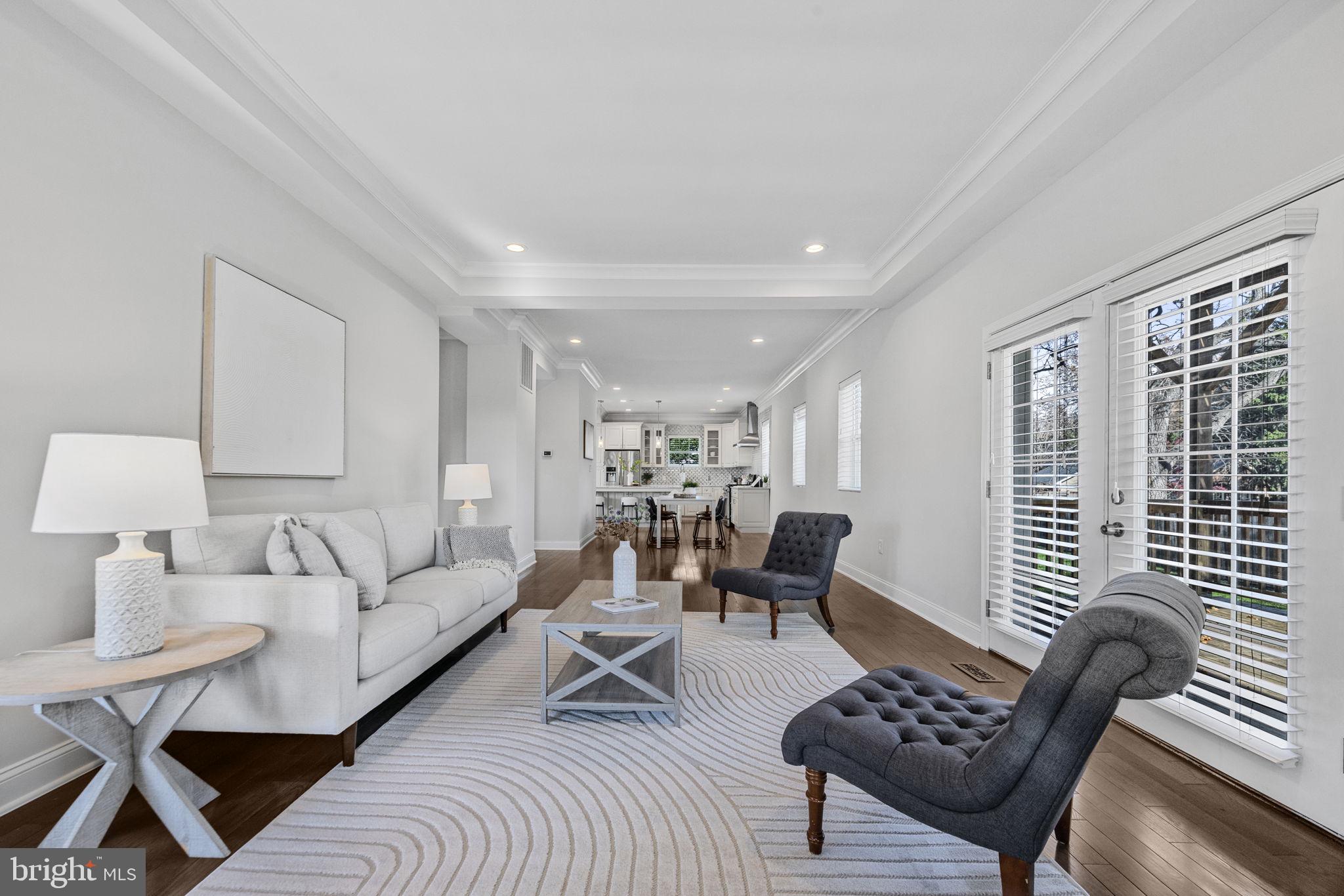 2420 West Rogers Avenue Baltimore, MD 21209 - Photo 20 of 67 a living room with furniture and wooden floor