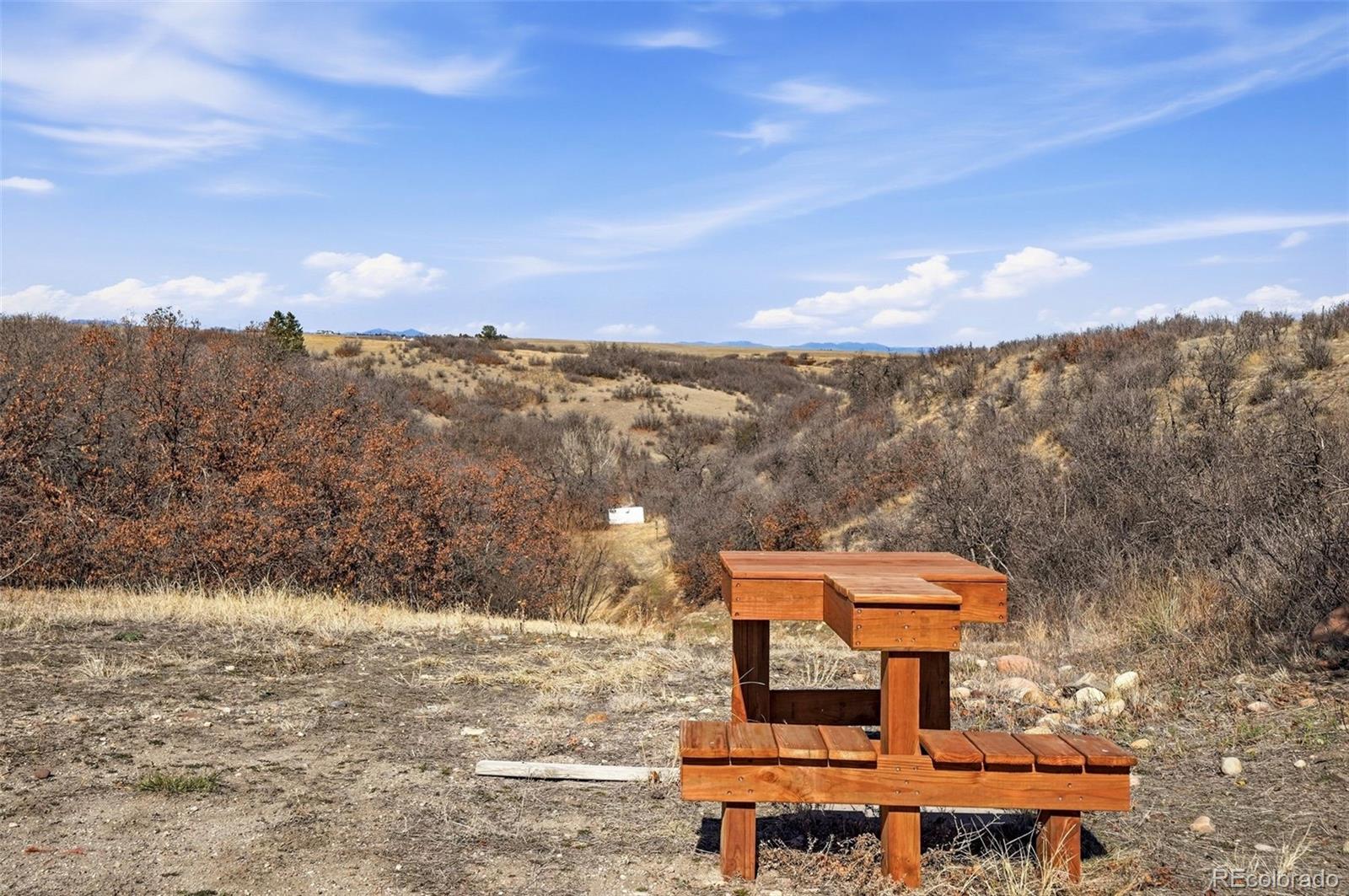 4347 Crowfoot Valley Road Castle Rock, CO 80108 - Photo 49 of 50 a view of a outdoor space with mountain view