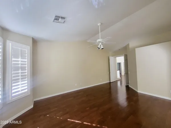 a view of balcony with a potted plant