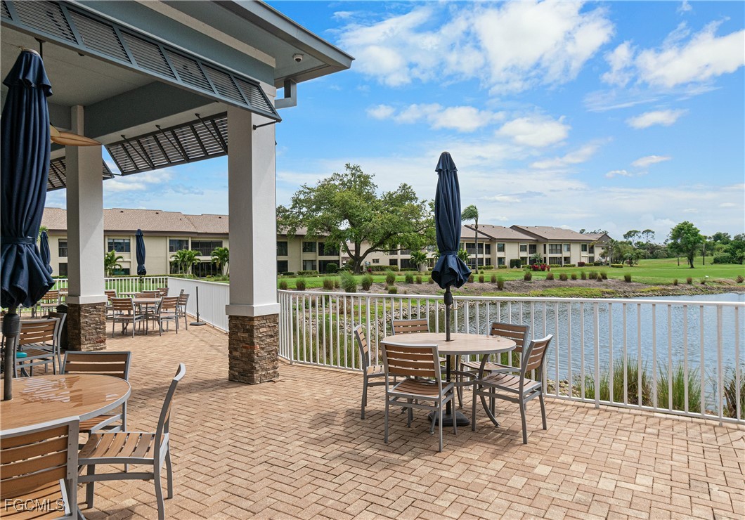 5905 Trailwinds Drive, Unit 824 Fort Myers, FL 33907 - Photo 40 of 50 a view of a roof deck with furniture