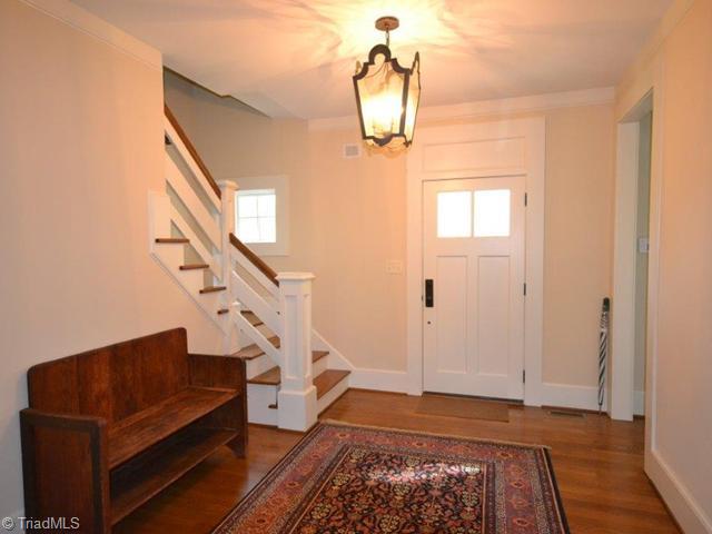 4784 Little Fox Road Randleman, NC 27317 - Photo 3 of 16 Entry. Hardwood Floors