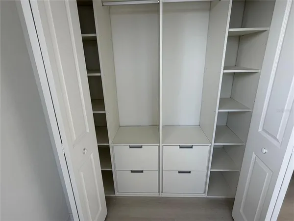 a view of closet