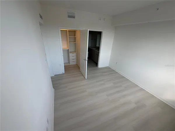 wooden floor in an empty room