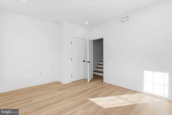 a view of empty room