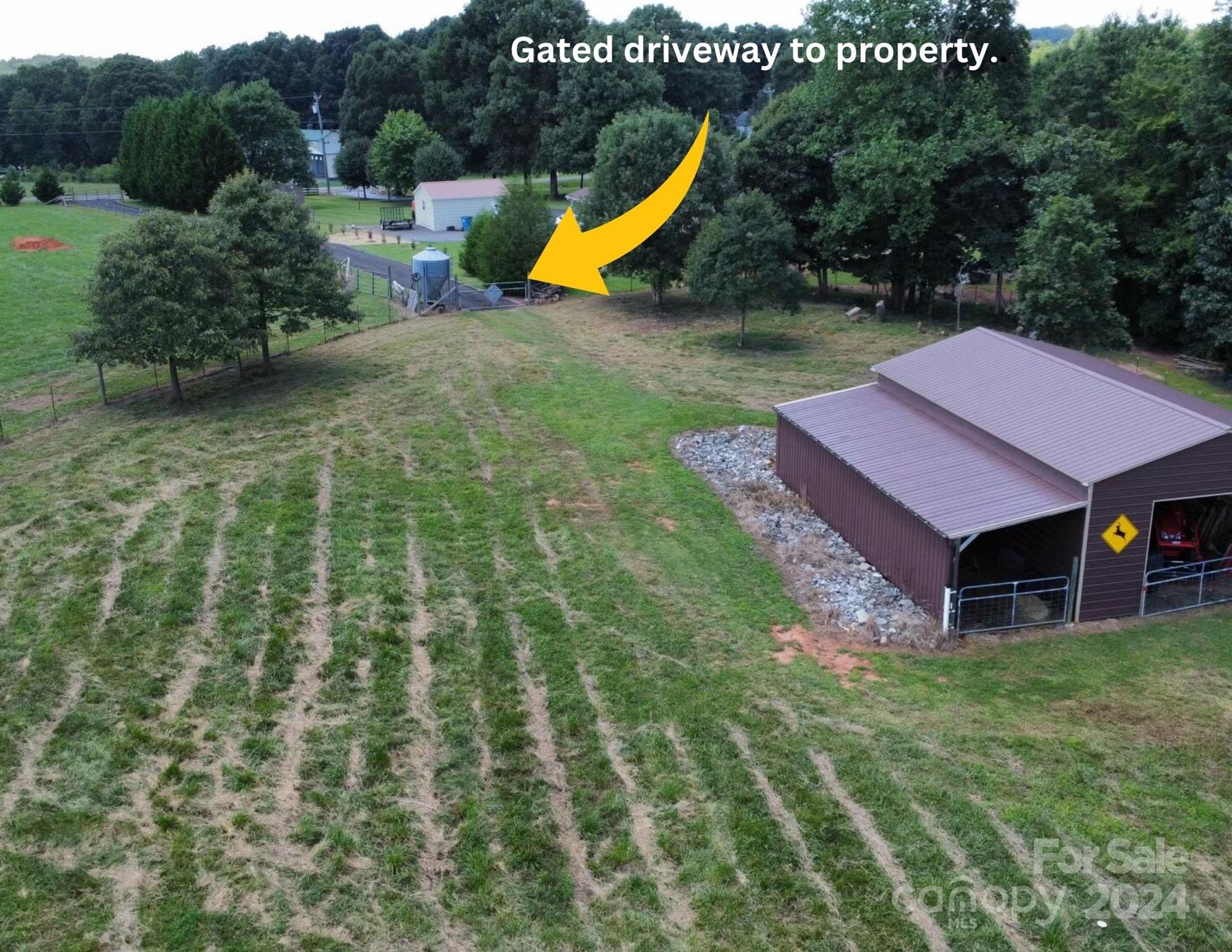 Tbd JB Road, Unit 1 Claremont, NC 28610 - Photo 3 of 31 a view of a backyard with swimming pool