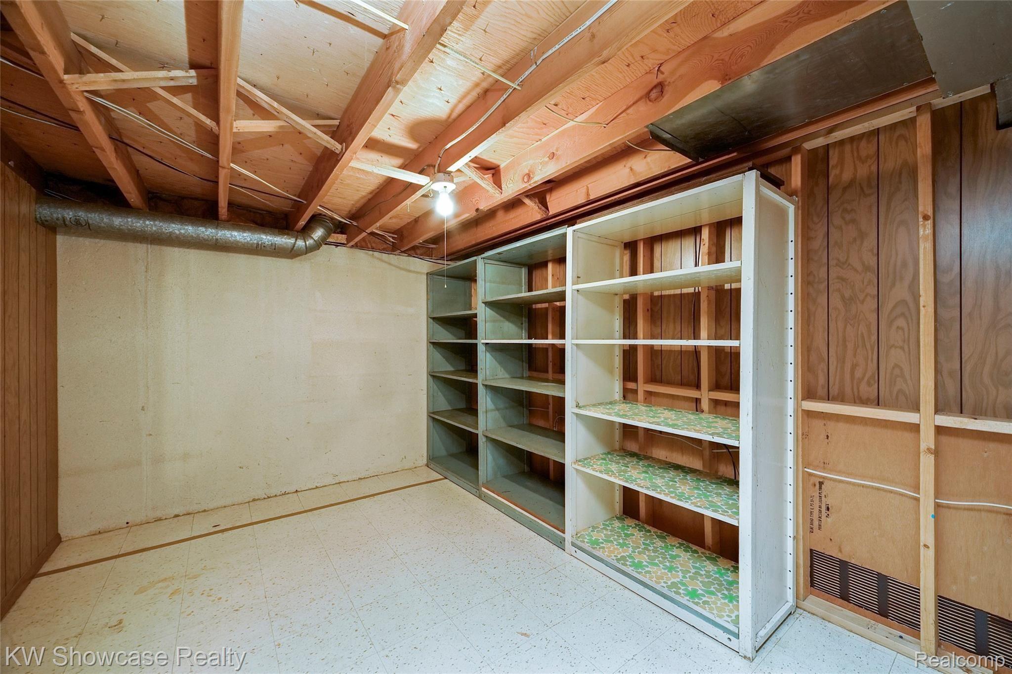 34264 Greentrees Road Sterling Heights, MI 48312 - Photo 31 of 42 Basement - lots of storage areas.