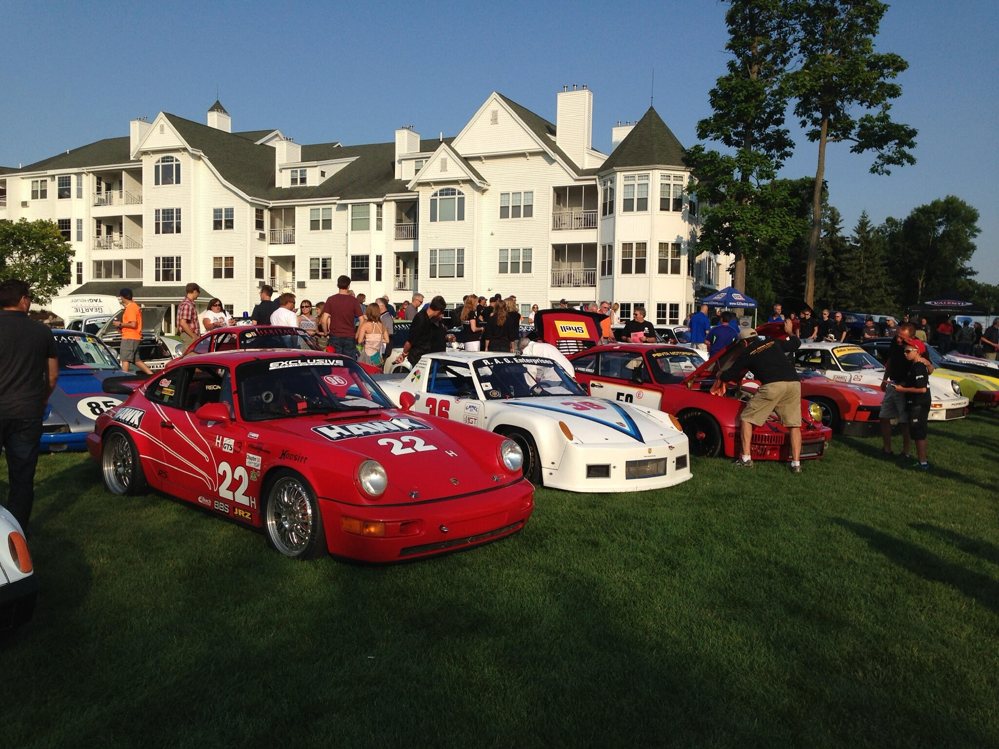 N7329 County Road CJ, Unit LT2 Rhine, WI 53073 - Photo 21 of 54 Cars on the Osthoff lawn
