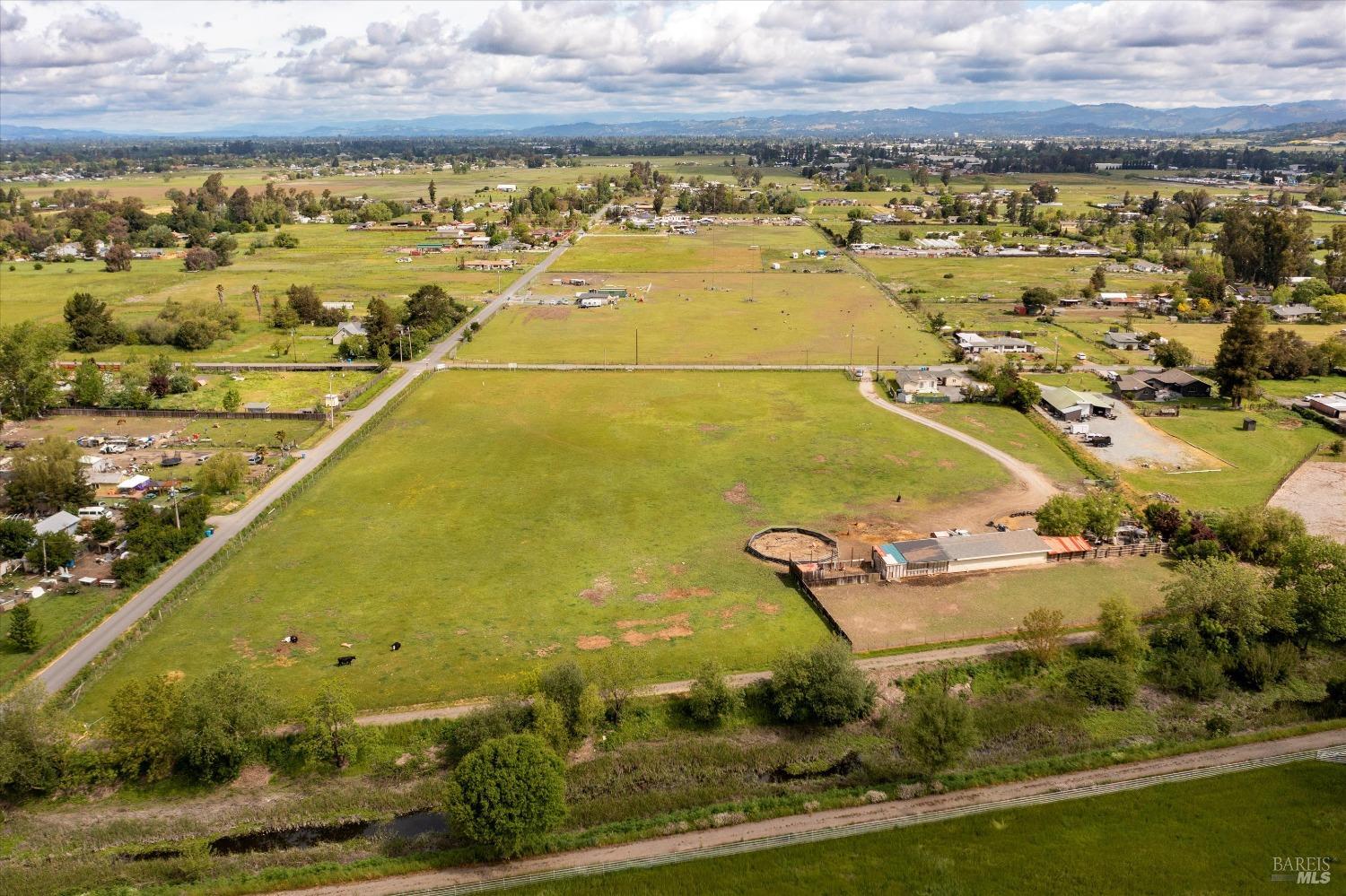 4400 Whistler Avenue Santa Rosa, CA 95407 - Photo 8 of 11 an aerial view of residential houses with outdoor space