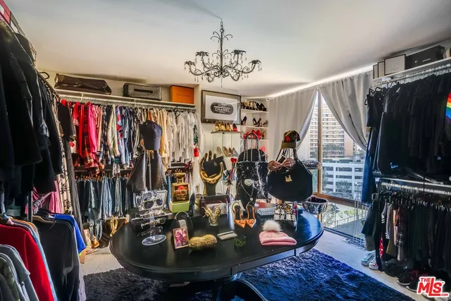 a view of swimming pool with outdoor seating