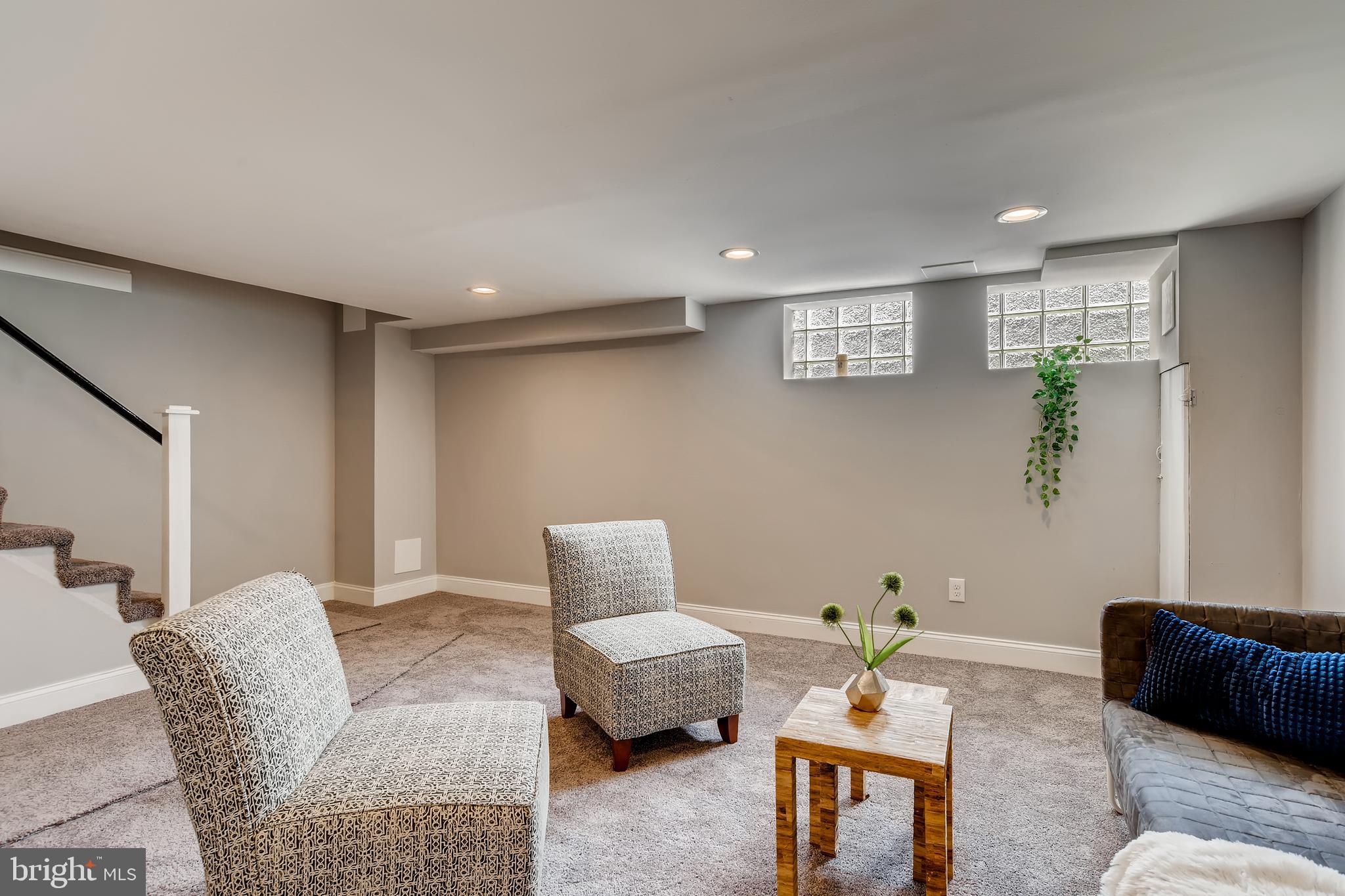 818 Reverdy Road Baltimore, MD 21212 - Photo 22 of 28 Basement Living room/ Guest Room