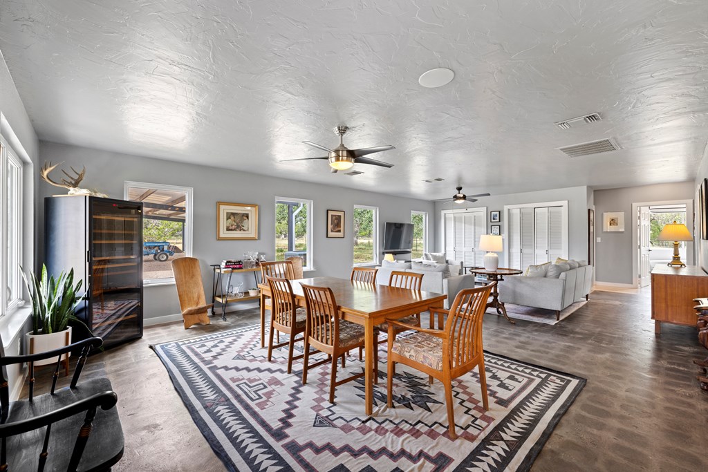 713 Ranch Road 1320 Hye, TX 78635 - Photo 7 of 26 a view of a dining room with furniture