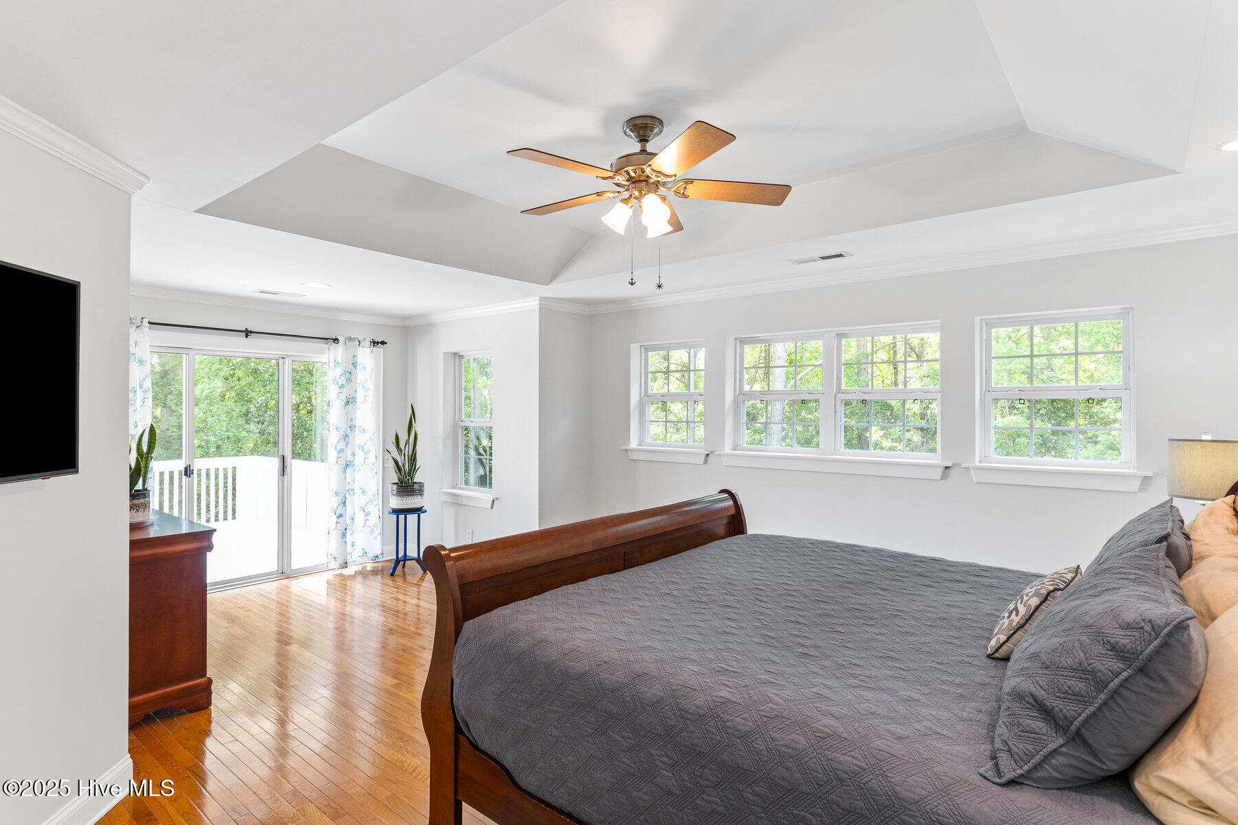 655 Hughes Road Hampstead, NC 28443 - Photo 27 of 70 Master bedroom leading out to water views