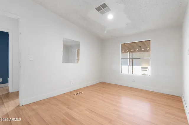 a bathroom with a window