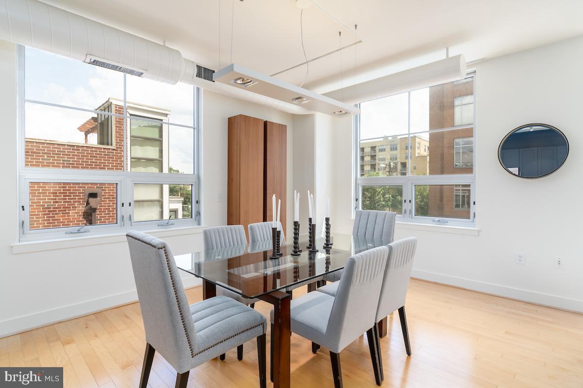 2125 14th Street Northwest, Unit 214 Washington, DC 20009 - Photo 9 of 24 Dining area with two exposures