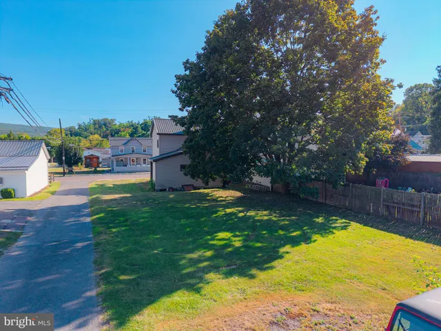 a view of city and mountain