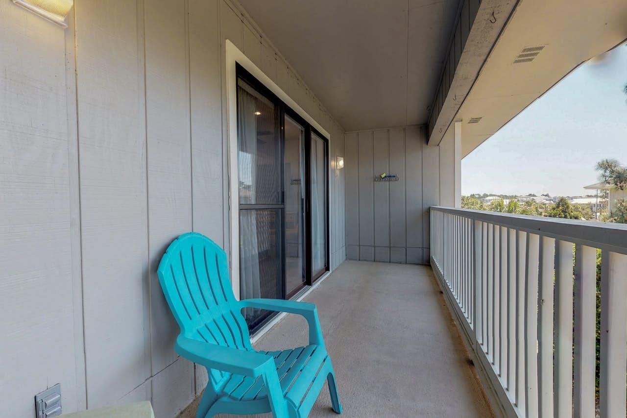 3799 East County Highway 30A, Unit F13 Santa Rosa Beach, FL 32459 - Photo 20 of 30 a view of a hallway with chairs