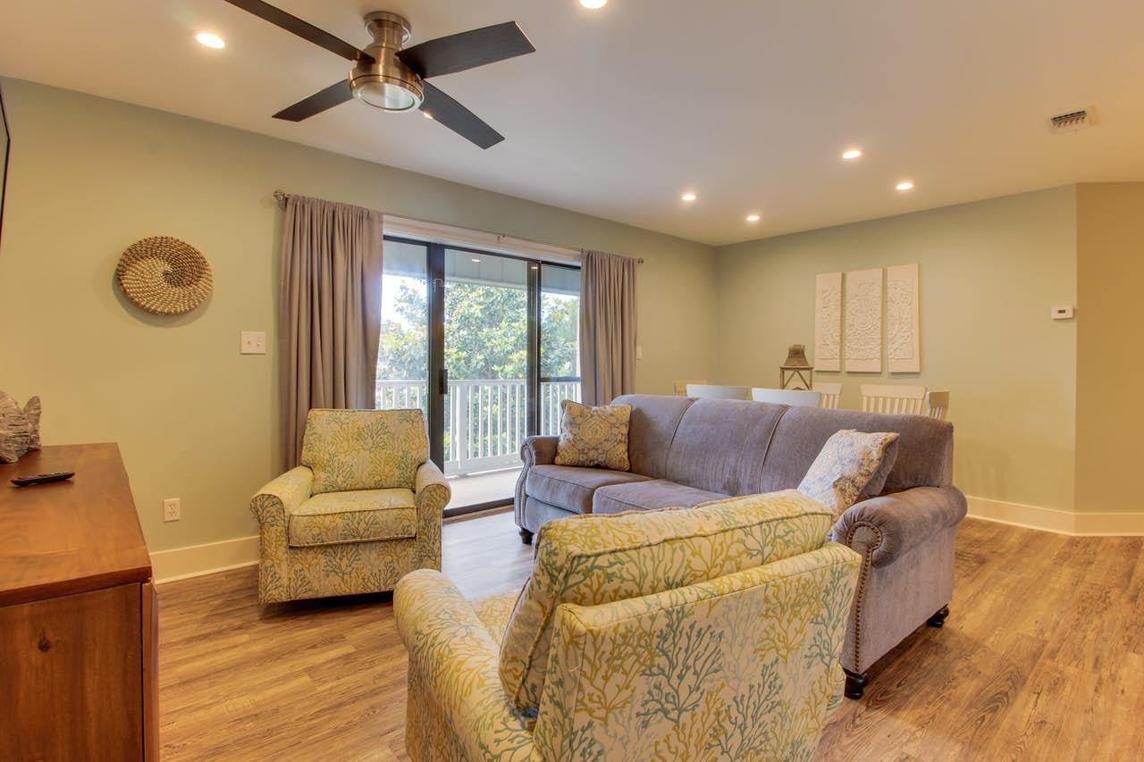 3799 East County Highway 30A, Unit F13 Santa Rosa Beach, FL 32459 - Photo 2 of 30 a living room with furniture and a large window