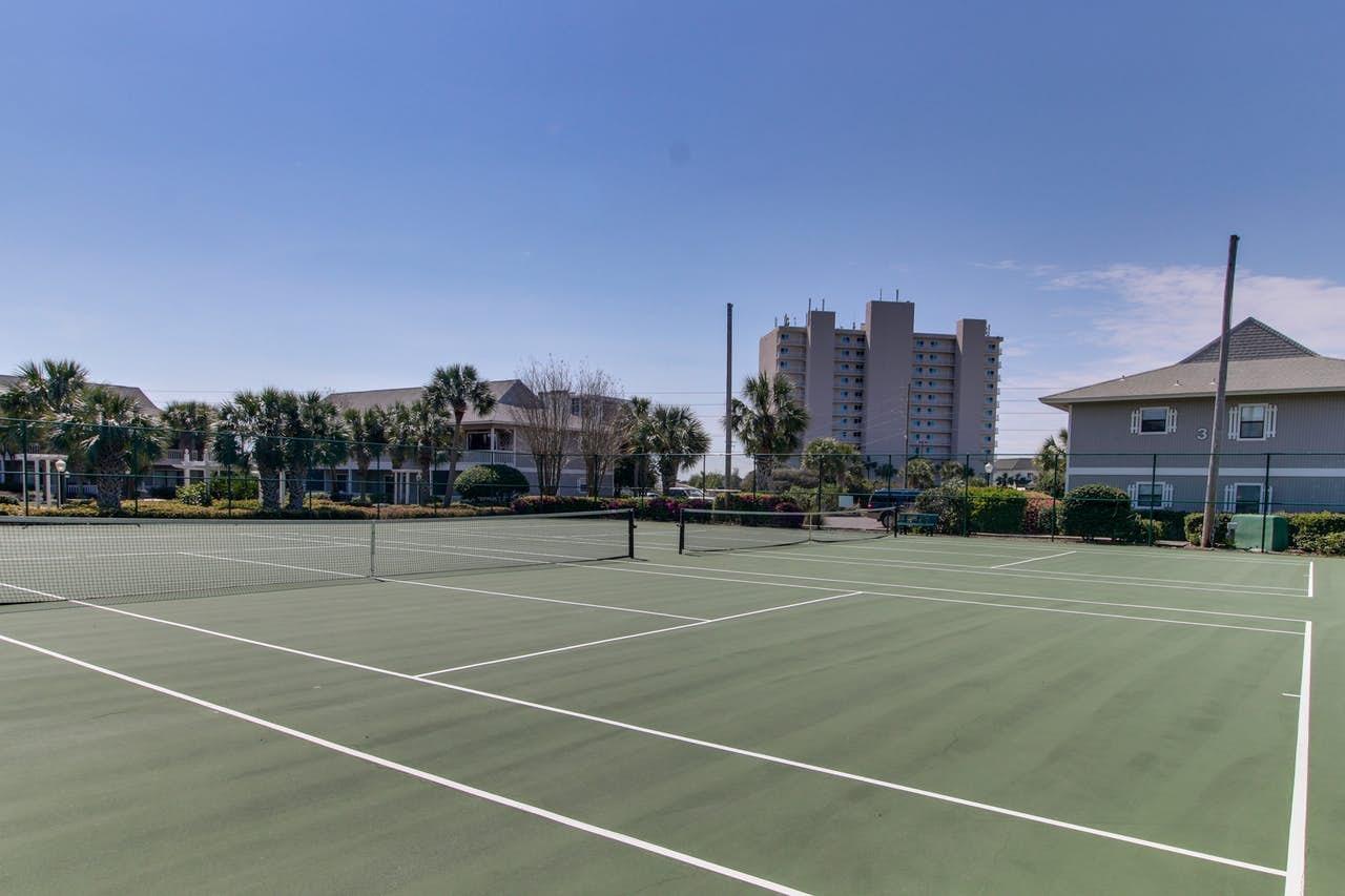 3799 East County Highway 30A, Unit F13 Santa Rosa Beach, FL 32459 - Photo 26 of 30 a view of a tennis court