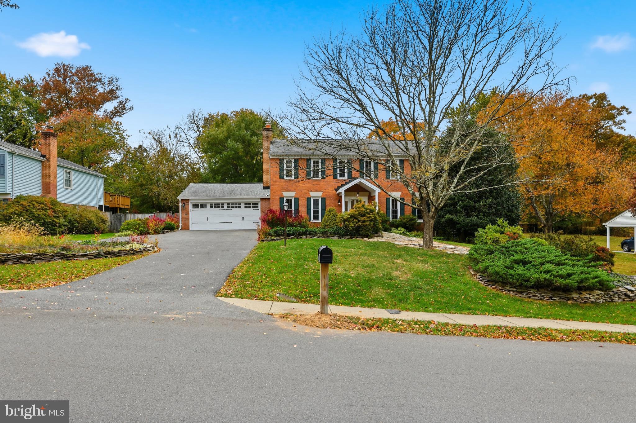 16504 Kipling Road Rockville, MD 20855 - Photo 2 of 43 Stately Brick Colonial with large Addition