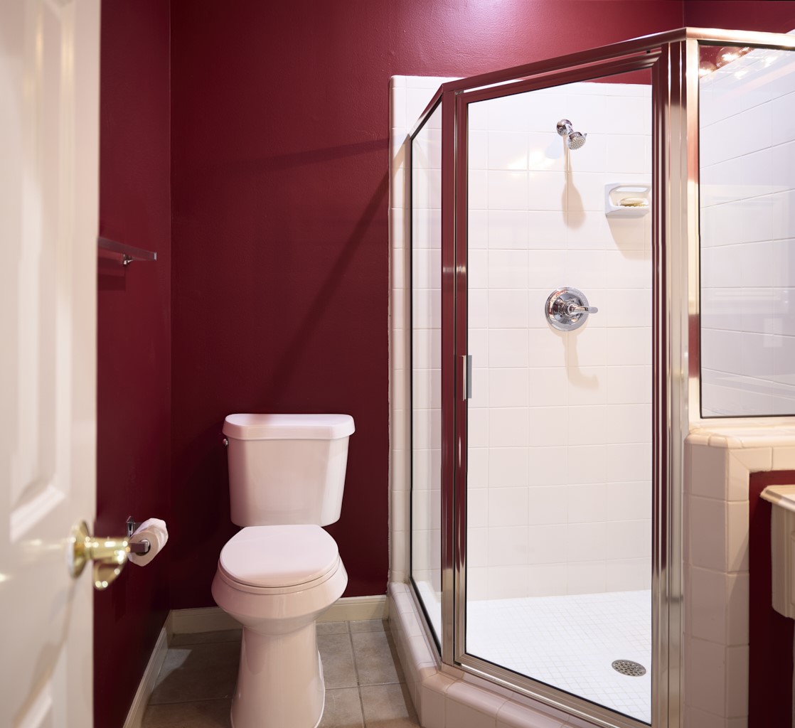 918 Cohn Street Houston, TX 77007 - Photo 30 of 32 a bathroom with a toilet and a shower