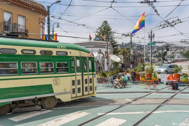 a view of building with an outdoor space