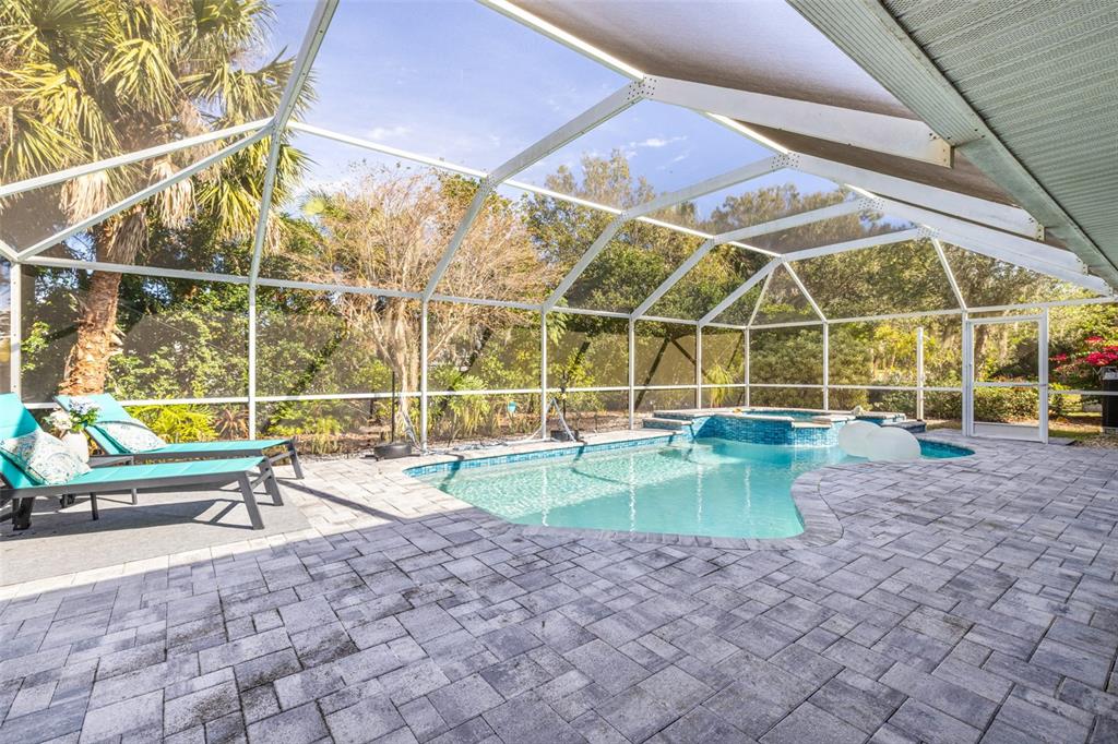 28522 Coco Palm Drive Punta Gorda, FL 33982 - Photo 30 of 54 a view of a swimming pool with a patio