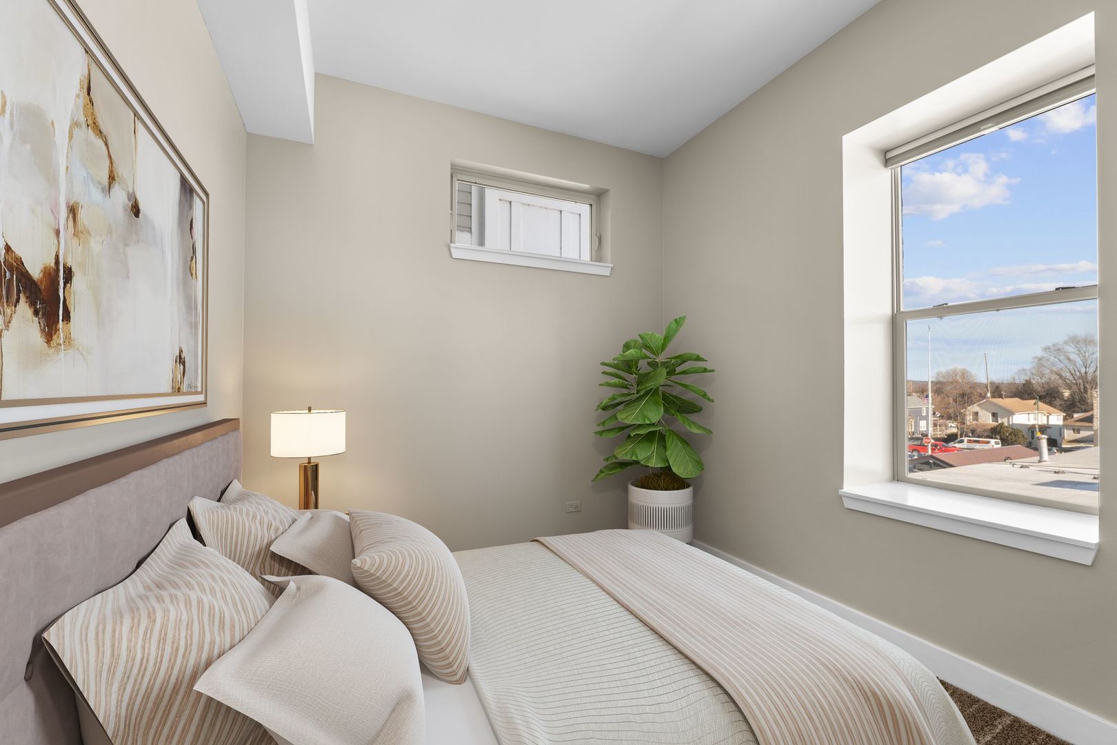 351 Front Street, Unit 2212 Lemont, IL 60439 - Photo 24 of 36 a bedroom with a bed and a window