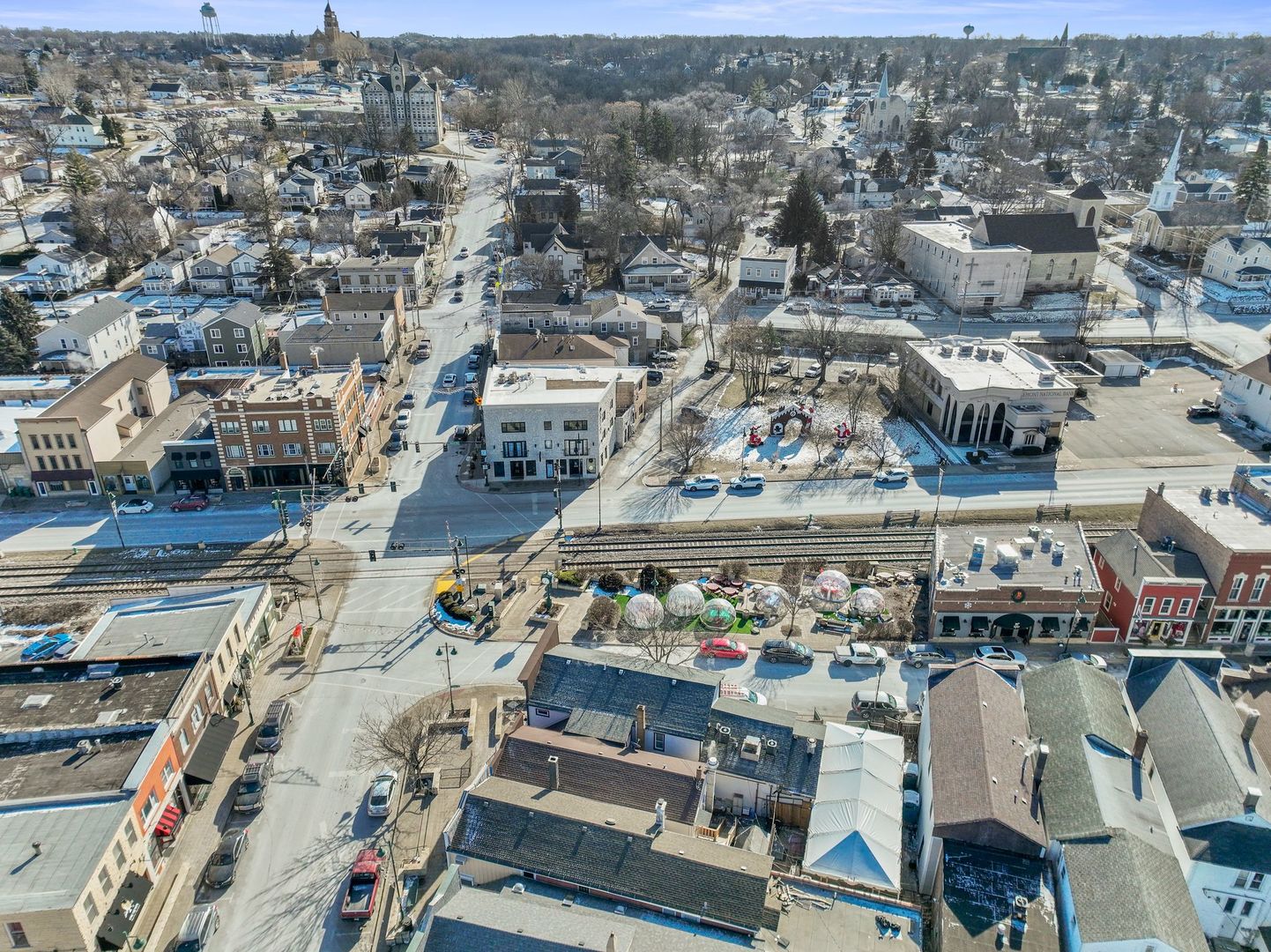 351 Front Street, Unit 2212 Lemont, IL 60439 - Photo 36 of 36 an aerial view of a city