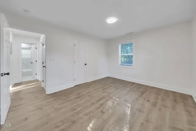 a view of empty room