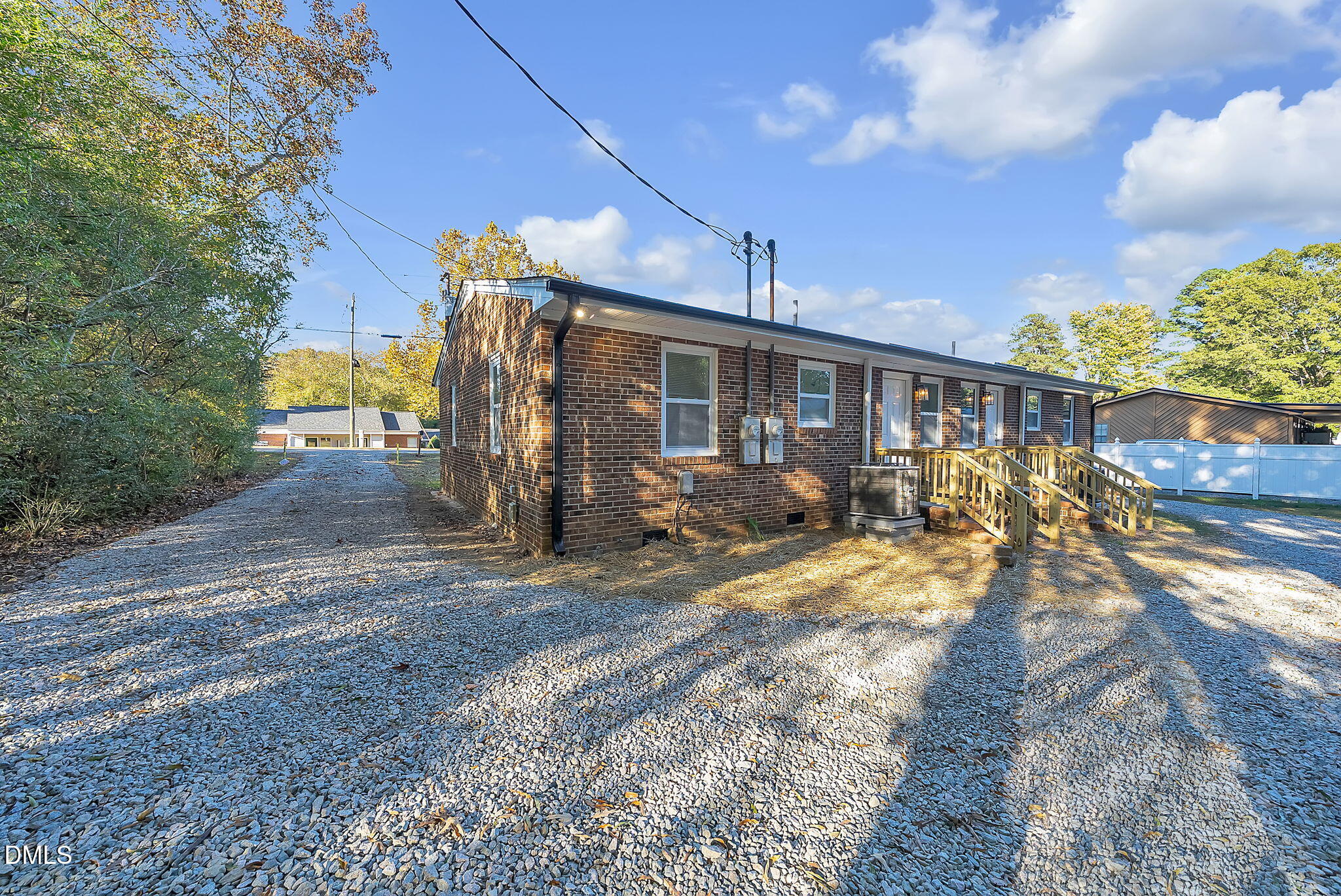 510 East Branch Street Spring Hope, NC 27882 - Photo 30 of 32 a view of a house with basketball court