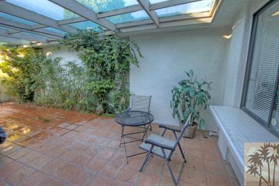 28 Calle Encinitas Rancho Mirage, CA 92270 - Photo 19 of 25 a view of a chairs and table in a patio