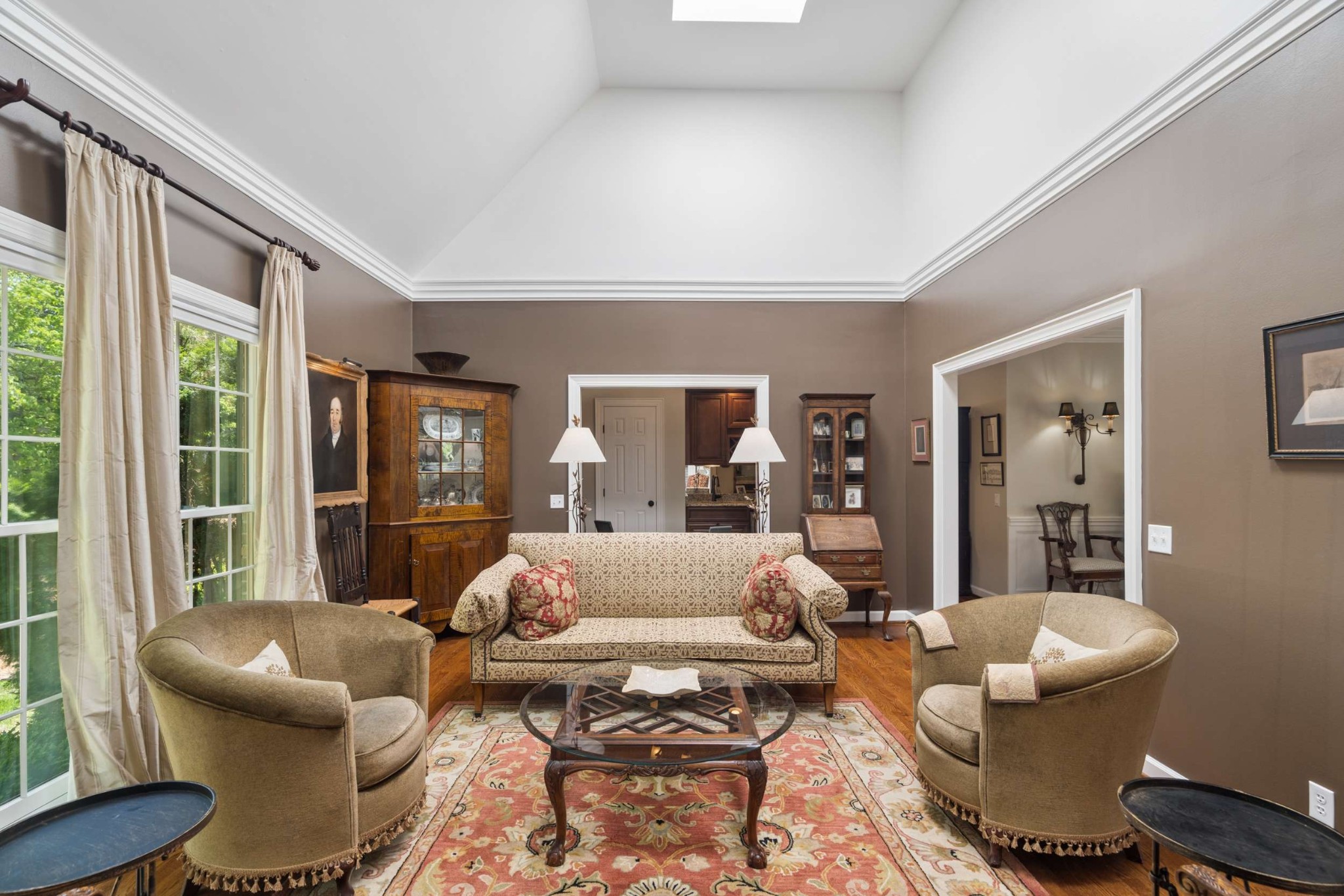 2723 Abbott Martin Road Nashville, TN 37215 - Photo 10 of 45 a living room with furniture and a large window