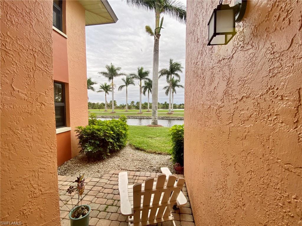 1516 Mainsail Drive, Unit 2 Naples, FL 34114 - Photo 25 of 45 a view of a yard with plants