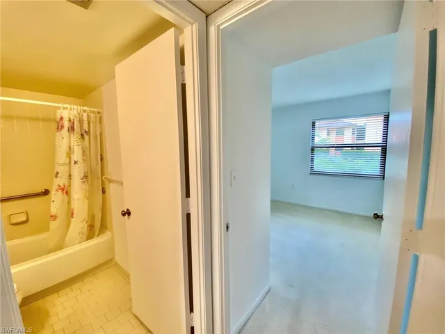 a view of a bathroom