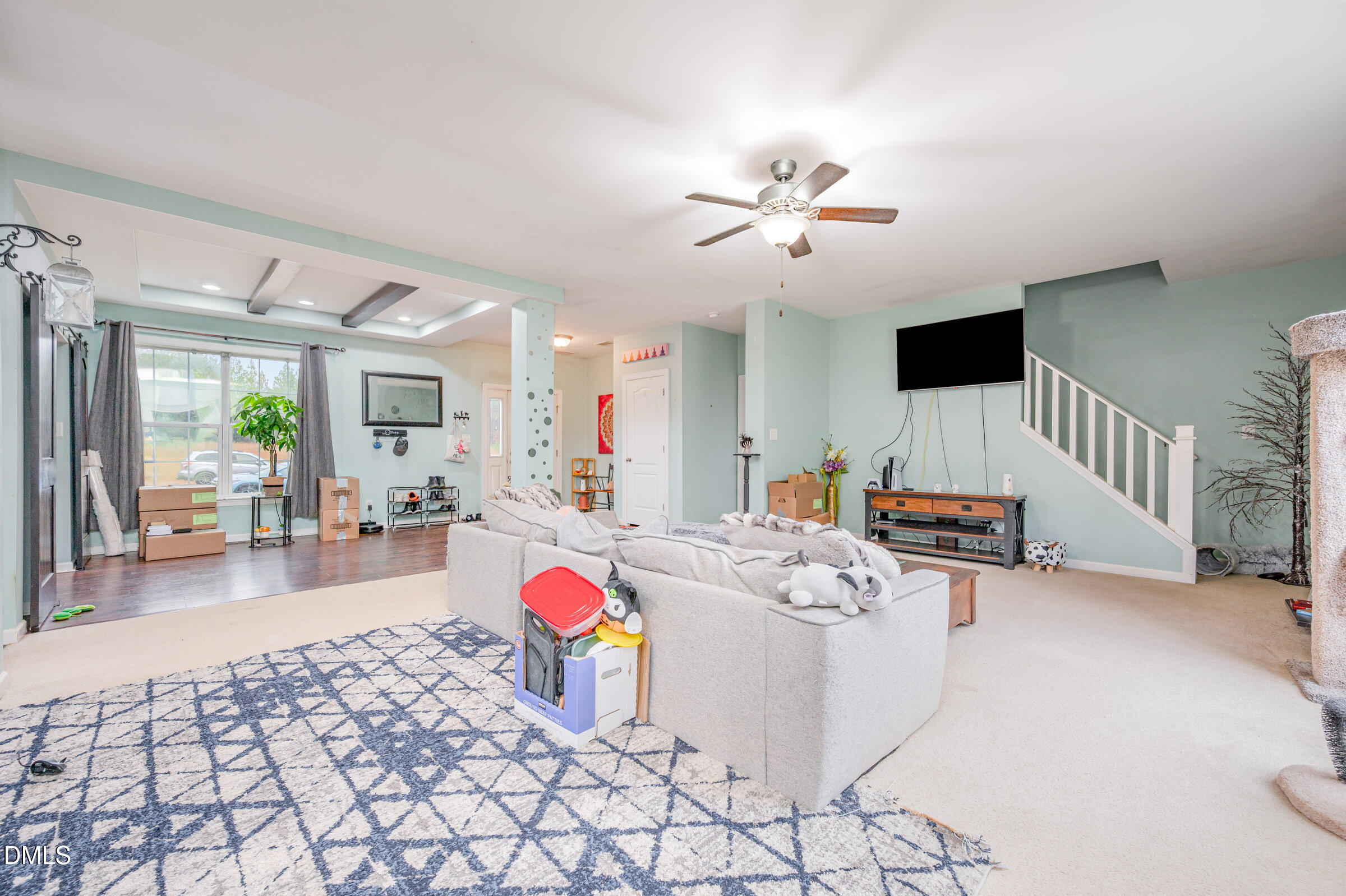 11801 Burlington Road Hurdle Mills, NC 27541 - Photo 7 of 32 a living room with furniture and a table