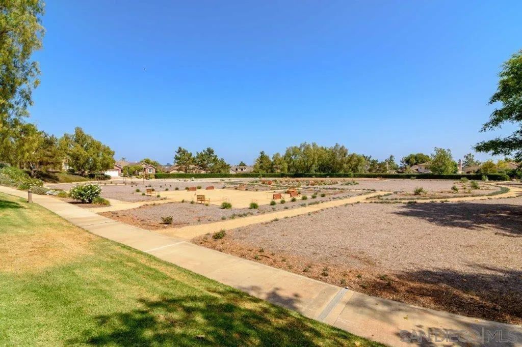 569 Inverlochy Drive Fallbrook, CA 92028 - Photo 42 of 46 a view of a yard with an ocean view