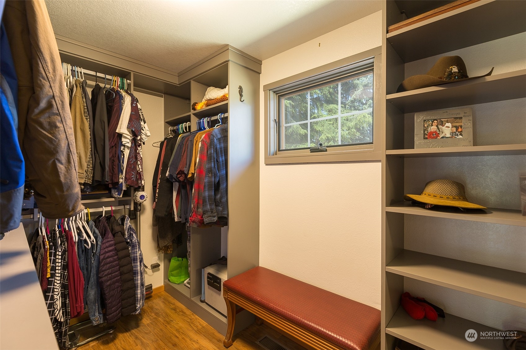 60 Klahhane Road Sequim, WA 98382 - Photo 14 of 36 a view of walk in closet with clothes and shoes