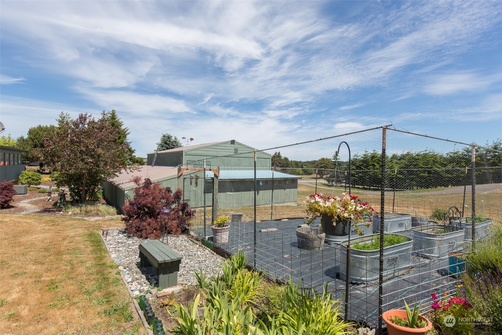 60 Klahhane Road Sequim, WA 98382 - Photo 24 of 36 a view of a garden