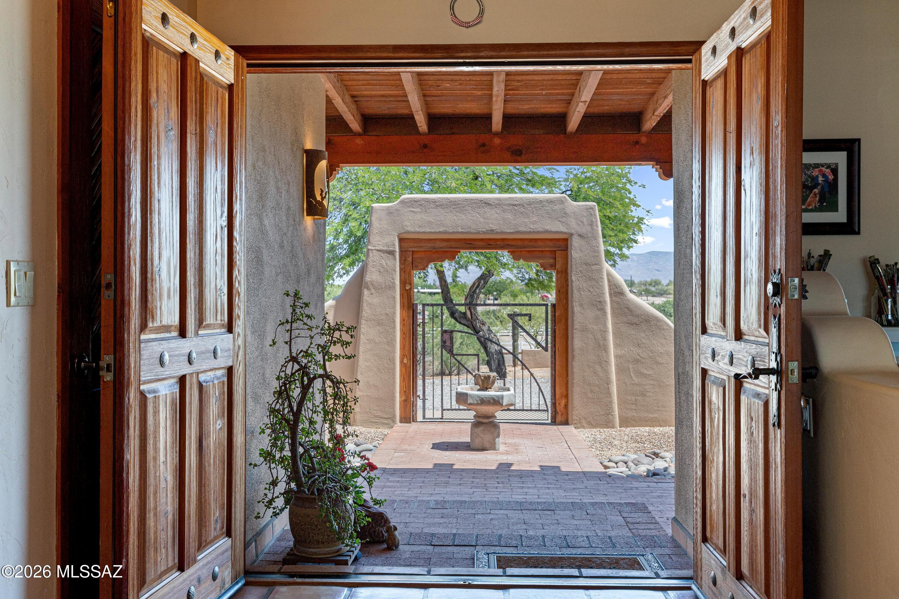 11160 East Golf Links Road Tucson, AZ 85730 - Photo 5 of 51 Magnificent front doors from the entryway.
