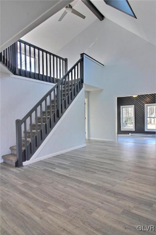2270 Long Pond Road Long Pond, PA 18334 - Photo 18 of 35 a view of staircase with white walls and a window