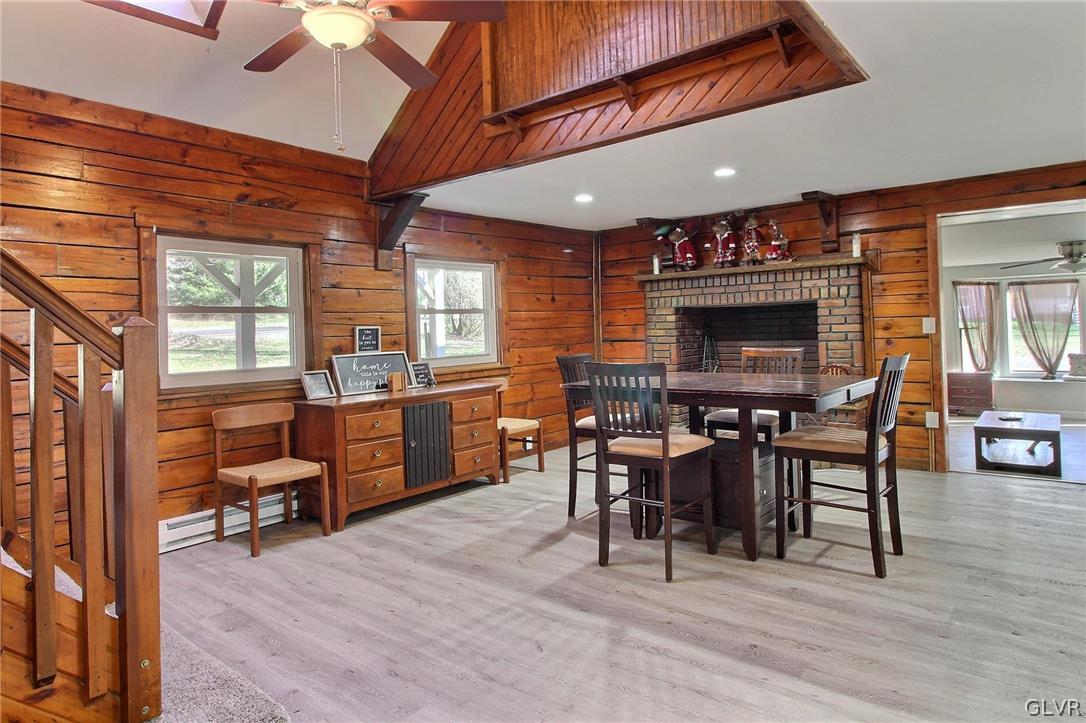 2270 Long Pond Road Long Pond, PA 18334 - Photo 26 of 35 a view of a dining room with furniture window and wooden floor