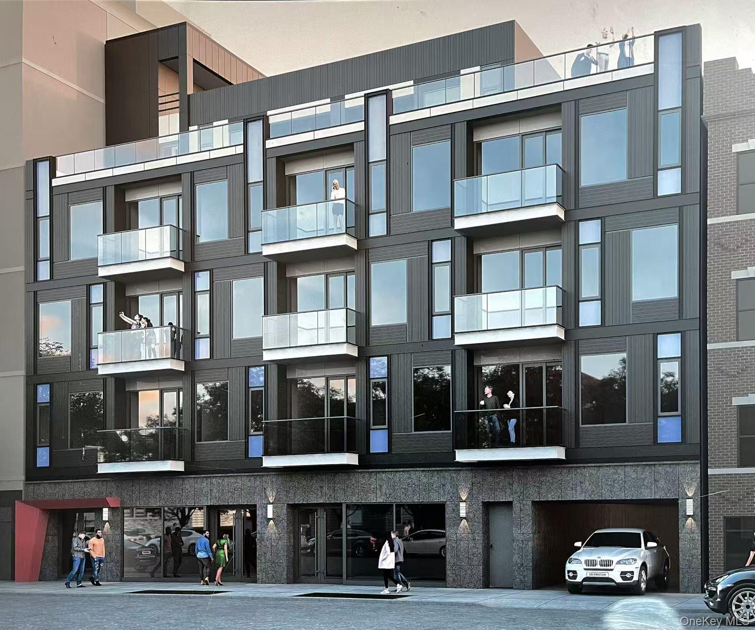 a view of building with a lot of windows