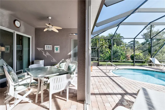 a view of balcony and patio