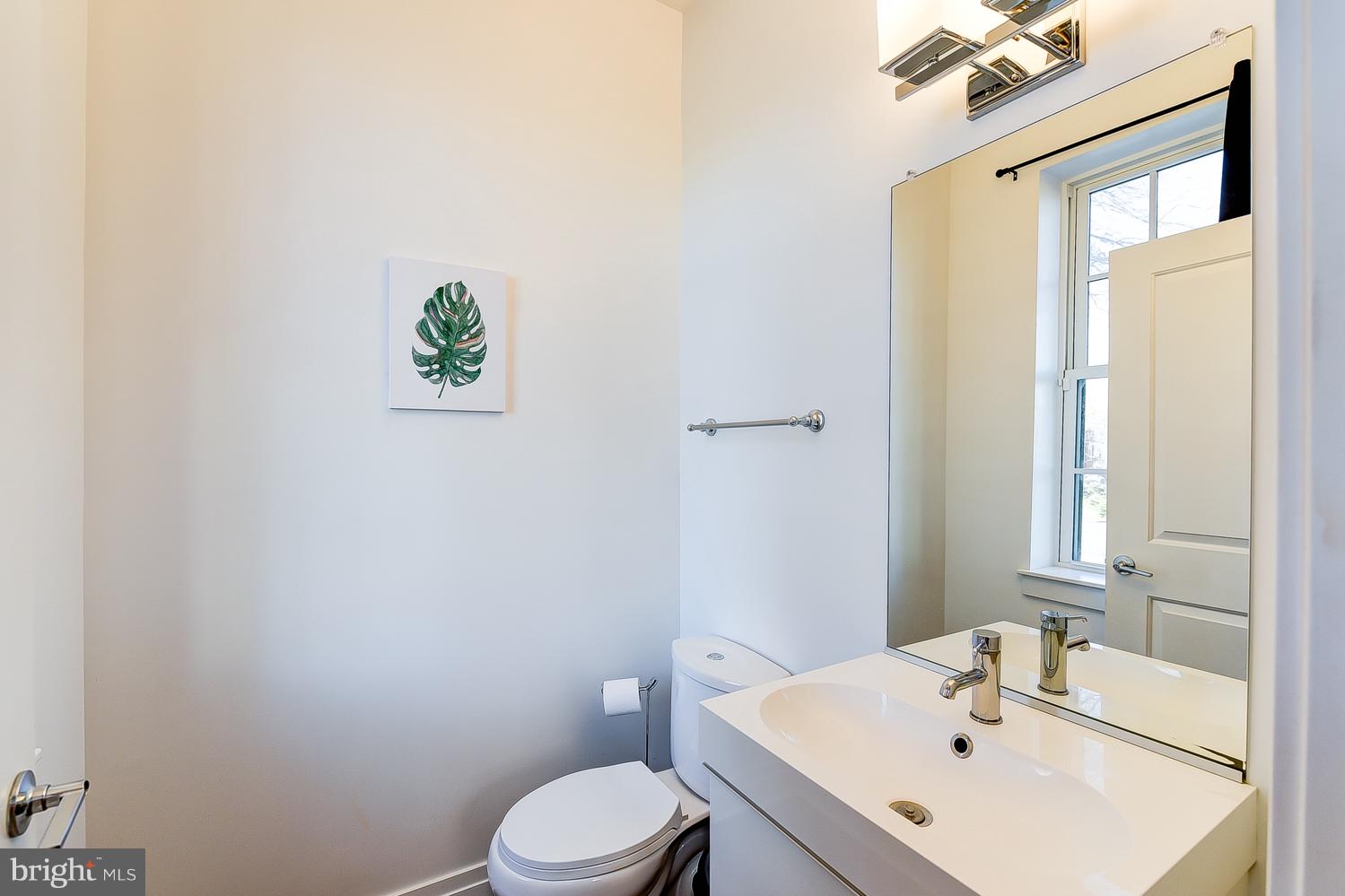 1101 S Street Northwest Washington, DC 20009 - Photo 16 of 48 Half Bath on First Floor