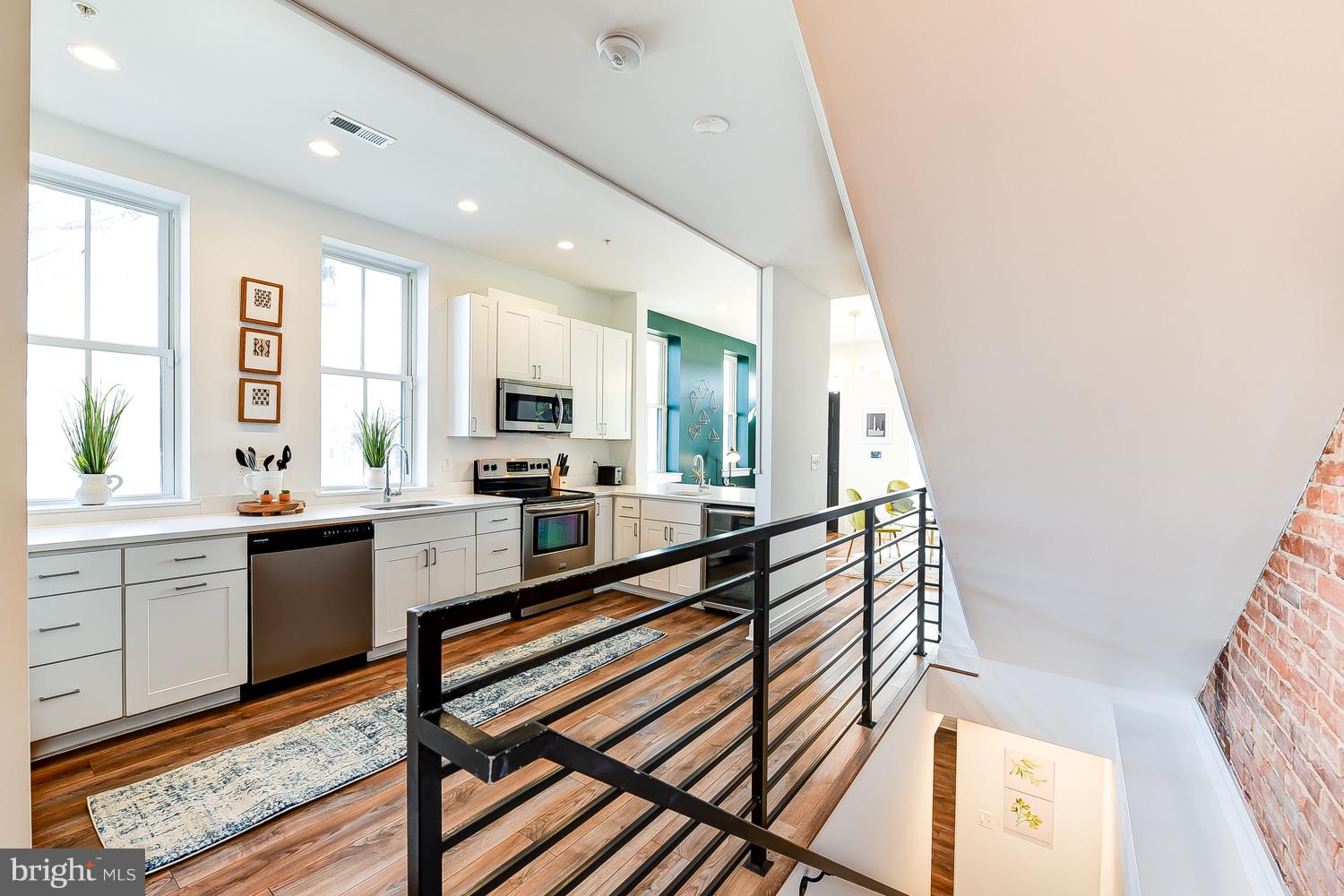1101 S Street Northwest Washington, DC 20009 - Photo 10 of 48 Large Kitchen
