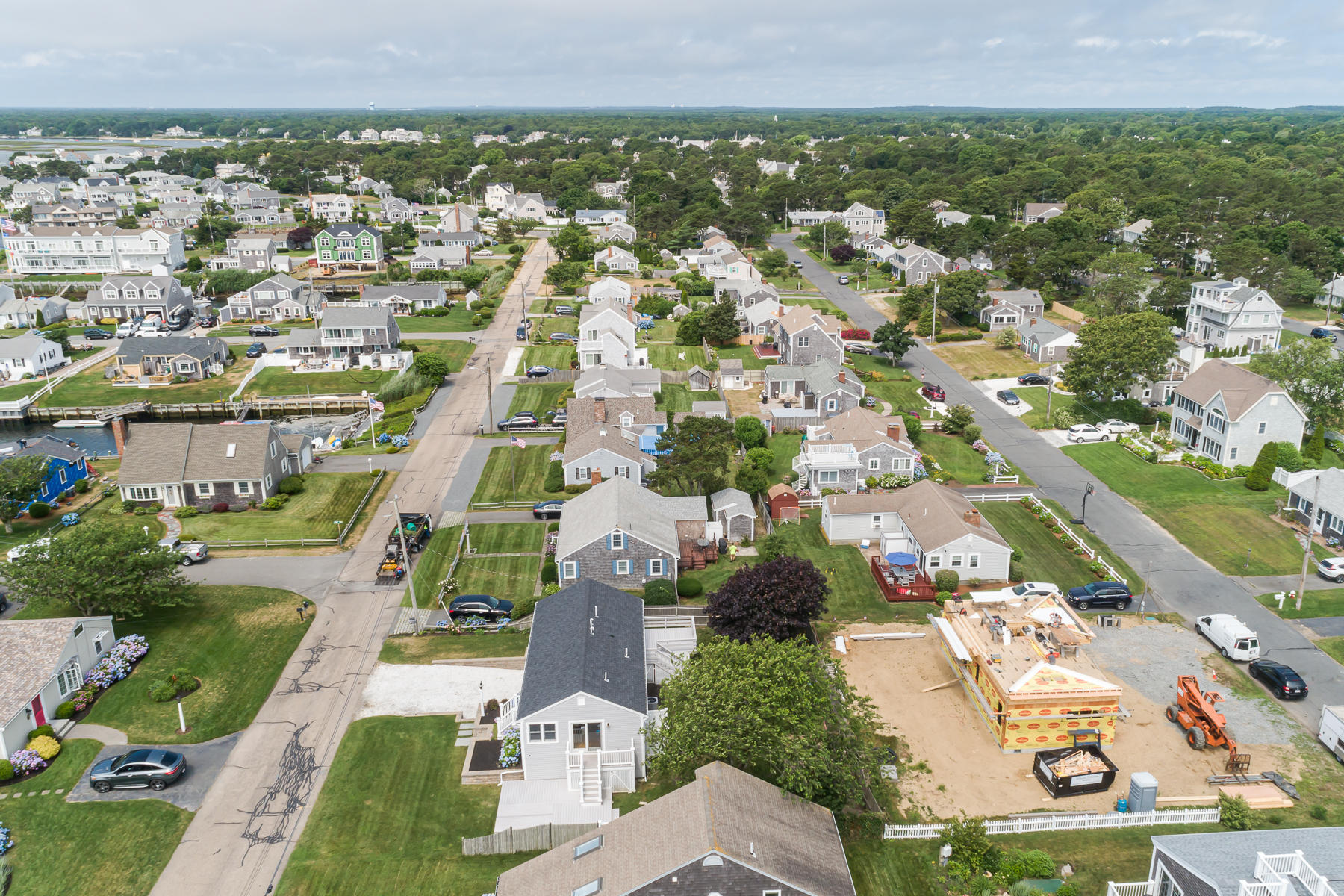 46 Surfside Road West Dennis, MA 02670 - Photo 9 of 32 an aerial view of multiple house