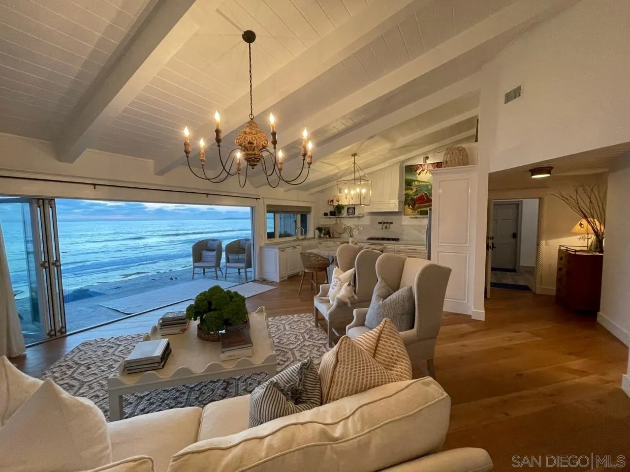 666 Ocean Lane Imperial Beach, CA 91932 - Photo 8 of 15 a dining room with furniture and chandelier
