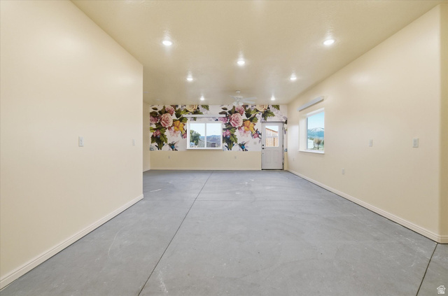 165 Main Street Georgetown, ID 83239 - Photo 26 of 50 Unfurnished room with concrete flooring and recessed lighting